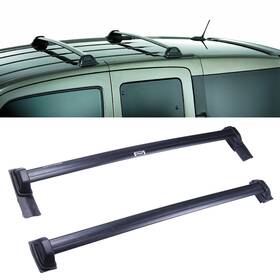 Parautostore Pa10401ra598s 2x Cross Bars For 03-11 Honda Element Black Roof Rack Luggage Carrier Bar