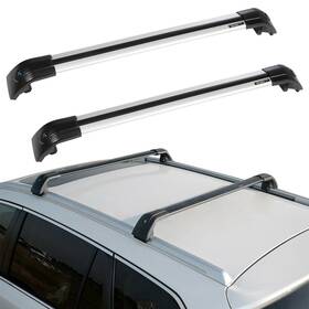 Pa10623ra614s Parautostore Roof Rack Cross Bar For Vw Volkswagen Atlas 2018 2019 Vehicle Luggage Cargo