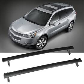 Pa10627ra586s Parautostore Cross Bars For 2018-2021 Chevy Traverse Baggage Carrier Roof Racks Bar