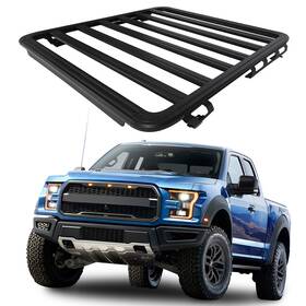 Pa11674ra286n Parautostore Top Roof Basket Luggage For 2015-2023 Ford F-150 F150