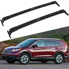 Pa11716ra658e Parautostore Roof Rack Cross Bar For 2012-2016 Honda Crv Cr-v Cargo Luggage Carrier Set Black