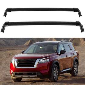 Pa11829ra290s Parautostore For 2022-2023 Nissan Pathfinder Roof Rack Cross Bars Cargo Luggage Carrier