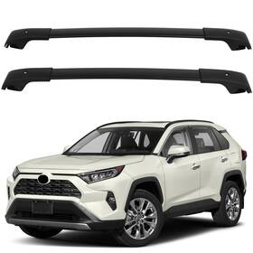Pa13103ra163v Parautostore Roof Rack Cross Bar For 2013-2018 Toyota Rav4 Aluminum Luggage Cargo Carrier