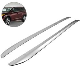 Pa16117ra705s Parautostore Top Roof Rack Side Rail Luggage Carrier Set For 2014-2018 Toyota Highlander