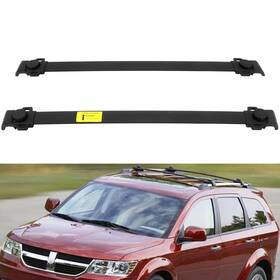 Pa17094ra689s Parautostore Roof Rack Cross Bar Set Black For 2009-2018 Dodge Journey Luggage Cargo Carrier