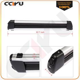 Pac1065850101part Parts-autoclub Ski Rack Universal With Key Anti Theft For Cross Bar Car Board Carrier Holder
