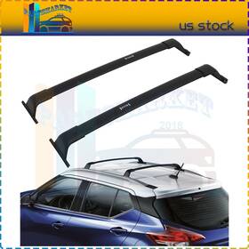 Pmy117657out Partsmarket2018 New Black Roof Rack Cross Bar Rails Kit Luggage Cargo For 2018-2021 Nissan Kicks