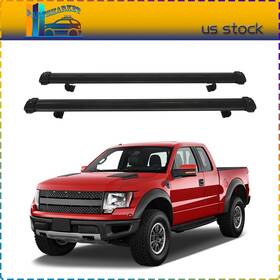 Ps11621ma285et Partsmarkets Black Truck Bed Rack Cross Bar For Ford F-150 F150 15-23 Luggage Cargo Carrier