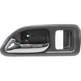 16578139 Perfect Fit Door Handle For 1994-97 Honda Accord Coupe Canada Front Left Gray With Chrome Lever