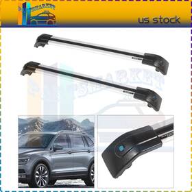 Pt106606011am Pmt2018 For Vw Tiguan 10-18 Volkswagen Roof Rack Cross Bars Luggage Carrier Set 2pcs