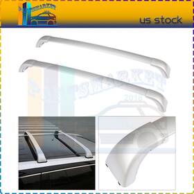 Pmt2018 Pt106621011am Roof Rack Aluminum Cross Bar For 14-19 Toyota Highlander Xle Limited Silver 2pcs