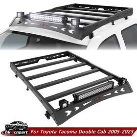 Bt-2022011-hk Pofenze 300lbs Roof Rack Cargo Carrier Basket For Toyota Tacoma Double Cab 2005-23