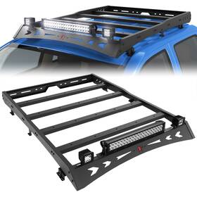 Bt-2022011-ul Pofenze Roof Rack Cargo Luggage Carrier With Led Light For Toyota Tacoma 2005-2023 Sr/sr5