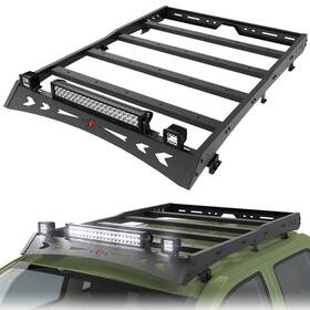 Bt-2022011-xr Pofenze For Toyota Tacoma Double Cab 2005-2023 Roof Rack Basket Cargo Luggage Carrier