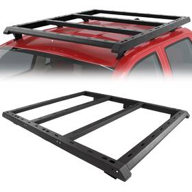 Bt-2022100 Pofenze Steel Roof Rack Storage Carrier Basket Fit Toyota Tacoma 2005-2023 Double Cab