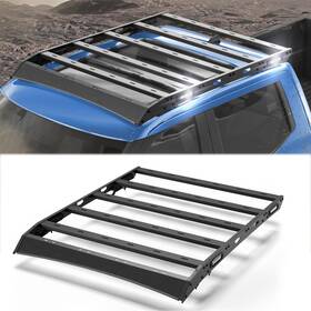 Bt-2022106-ul Pofenze For 2022-2026 Toyota Tundra Crew Max 4 Door Steel Roof Rack Cargo Carrier Basket