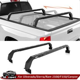 Bt-2022204-hk Pofenze Truck Bed Rack Cross Bar Rail For Silverado /sierra /f150 /ranger /tundra /ram