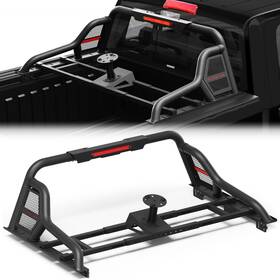 Pofenze Bt-2022608-ul Roll Sport Bar Adjustable Chase Roof Rack Bed For F150/ Sierra/silverado/ram