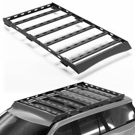 Rr-f163-p Pofenze For 2018-2025 Ford Expedition Roof Rack Steel Cross Bar Luggage Basket Carrier