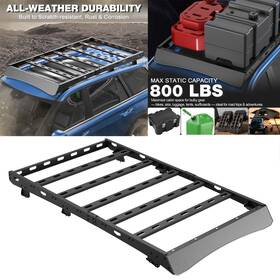 Rr-f170-ex Pofenze Steel Roof Rack Cross Bars For 2020-26 Lincoln Aviator 4 Door Cargo Luggage