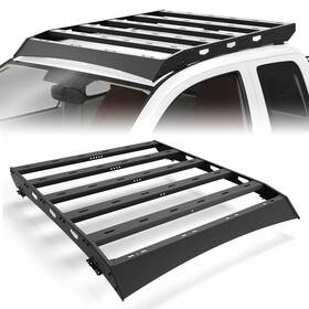 Rr-t1001-x Pofenze Steel Roof Rack Cargo Carrier Fit Toyota Tacoma 2005-2023 Access Cab 2nd 3rd Gen