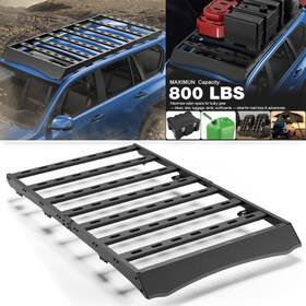 Rr-t109-ul Pofenze 800lbs Roof Rack Basket Cargo Luggage Carrier For Lexus Gx460 2010-2023