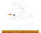 88969759 Pontiac Oem Rail Rack Roof Vibe Cover Luggage Gm Carrier-front
