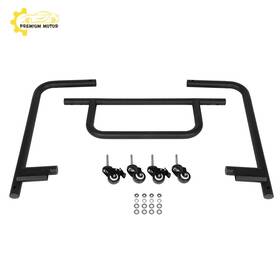 Pr125746e01 Premium Motoring For 87-19 Jeep Wrangler Jk Jl Tj Yj Hard Top Carrier Storage Cart Rack Sliding