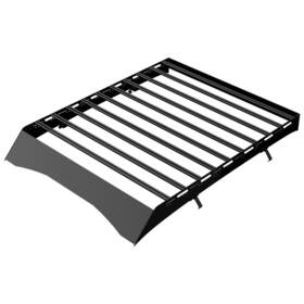 Prorrmaram191500ccd1 Proexhaust Inch Defective For 19-23 Ram 1500 Crew Modular Window Frames Roof Rack Basket Black