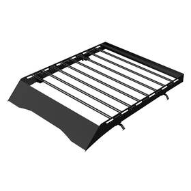Prorrmatit16ccd2 Proexhaust Defective For 16-19 Titan Crew Cab Modular Window Frames Roof Rack Basket Blk D2