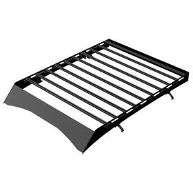 Prorrmatun17ccd1 Proexhaust Inch Defective For 14-21 Tundra Crewmax Modular Window Frames Roof Rack Basket Blk