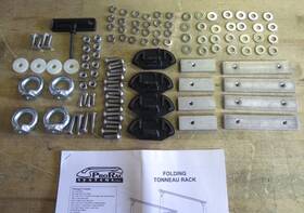 Ftr167-1 Prorac Bak Ftr100-8 Folding Tonneau Rack Hardware Kit Misc For O6c1