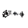 Pt278-35070-hw Toyota Genuine Accessories Roof Rack Hardware Kit