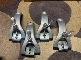 C103 Quick N Easy Lot Of 4 Nice Roof Rack Mounts