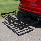 Qx-027 Sunnydaze Load Capacity Basket Style Cargo Carrier Rack 815008029027