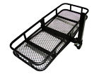 Rack Fold Steel Cargo 20 48 Hitch Carrier Receiver Luggage Up Mount 2 Basket