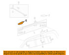 6349160060a0 Rack Roof Toyota Lexus Oem Carrier- Luggage Cover Rail