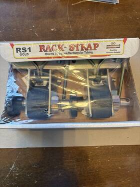 Rack-strap 893109001012 Rs1 Gold Mounting Bracket 2 Pack Square/rectangular Tubing
