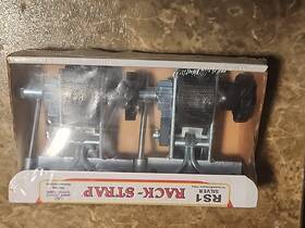 Rs1z Rack-strap 893109001104 2 Pack Ladder Tie-downs Powder Coated Silver Right Ang