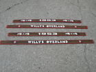 Rare Truck Very Wood Pieces Prices 4x4 Jeep Side 1953 Cool Overland Rails Willies