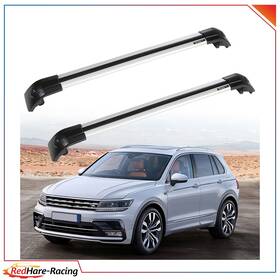 R10612ed606hare Redhare For 10-18 Vw Tiguan Volkswagen Roof Rack Cross Bars Luggage Carrier Set 2pcs