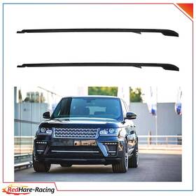 R10624ed617hare Redhare Long Version Rail Black Cross Bars Rack For Land Rover Discovery Lr3 Lr4 2005-16
