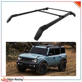 R11137ed390hare Redhare 2 Cross Bar Roof Side Rail Aluminum Rack For 2021-2024 Ford Bronco