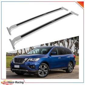 R11712ed687hare Redhare Cross Bar For Nissan Pathfinder 2013-2018 Roof Rack Luggage Cargo Carrier Set