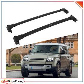 R11784ed663hare Redhare Cross Bar Roof Rack Set Luggage Cargo Carrier For 2020-2021 Land Rover Defender