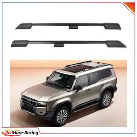 R13572ed773hare Redhare Roof Rack Set For 2024-upgrade Toyota Land Cruiser Prado J250 Aluminum Rail