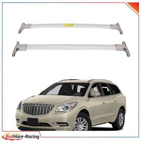 R16984ed529hare Redhare Cross Bar Roof Rack Set Luggage Cargo Carrier Silver For 2009-2016 Buick Enclave