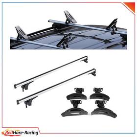 R83384ed281hare Redhare 3x Kayak Luggage Bar Black Roof Rack Carrier For Fits Silver 50 Inch Universal