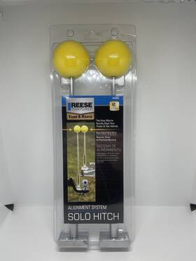 7012900 Reese Towpower Solo Trailer Tow Hitch Alignment Ball Rod Adjusts Up To 42 Inch Magnetic Base