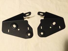 Ca1278 Rhino-rack 2-rhino-rack Rjkb1 Front Support Plates L&r 07-18 Jeep Wrangler Jk 4dr